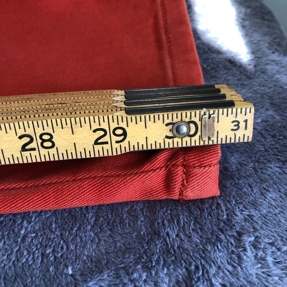 𝅺GLORIA Vanderbilt Amanda jeans pants  size 12 rust orange - Picture 5 of 6